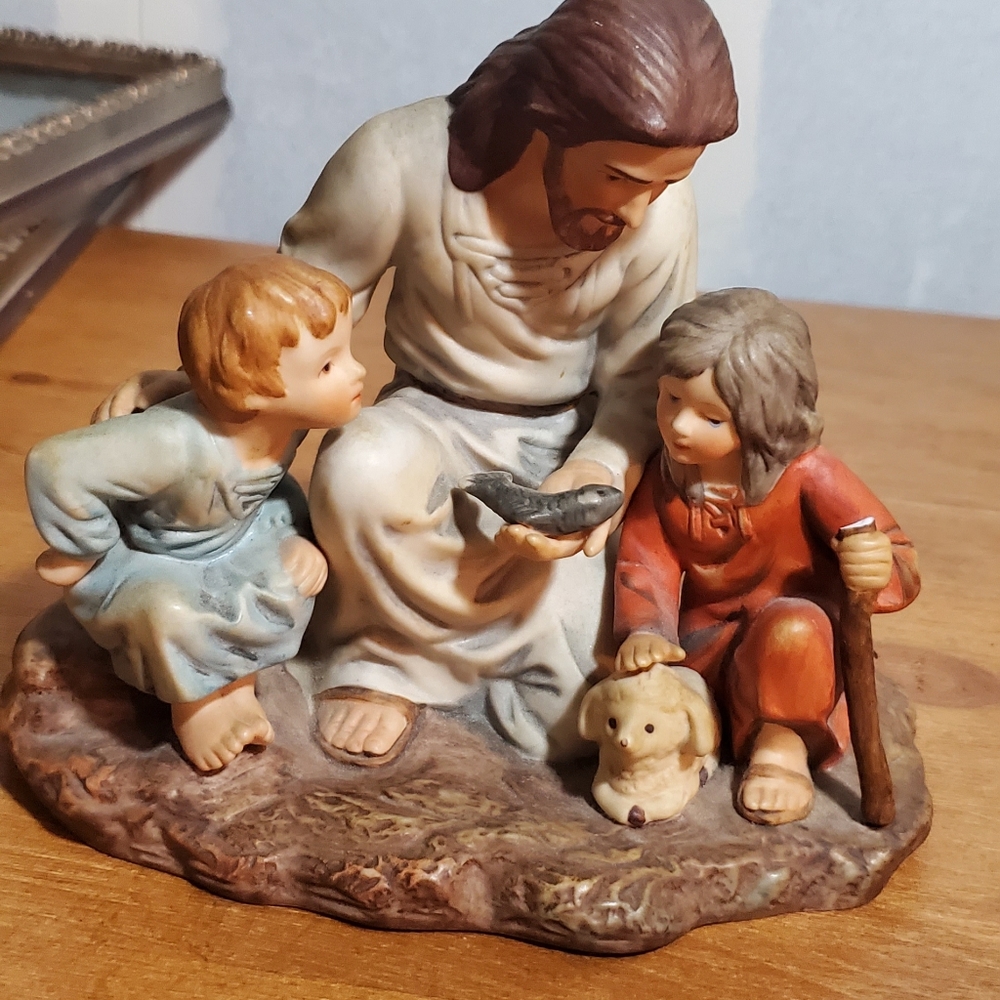 Homco The Fisherman Porcelain Figurine 1983